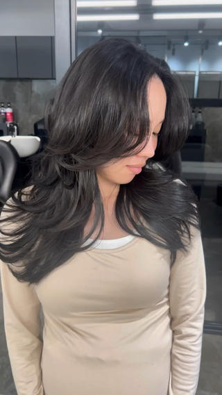 ロング カラー 💖梅田レイヤー💖 副店長Tsubasaのヘアスタイル