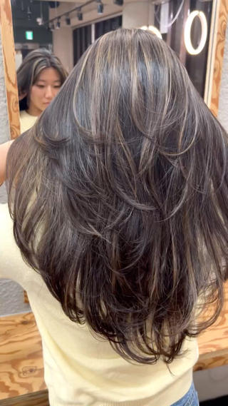 ロング カラー 💖梅田レイヤー💖 副店長Tsubasaのヘアスタイル