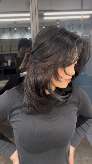 ミディアム 💖梅田レイヤー💖 副店長Tsubasaのヘアスタイル