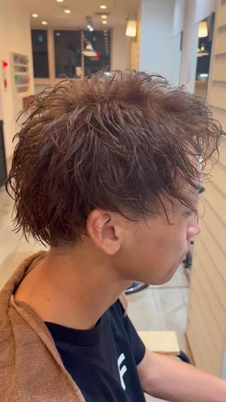 カラー メンズ men’s salon CREST草津店所属・田中 大輝のヘアスタイル
