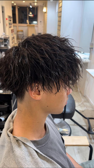 パーマ メンズ men’s salon CREST草津店所属・田中 大輝のヘアスタイル