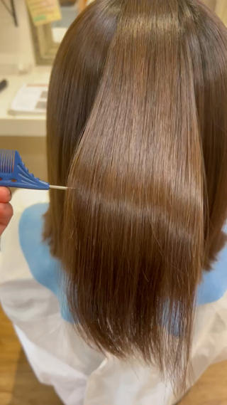 ツヤツヤ縮毛矯正 