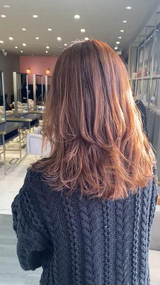 レイヤースタイル
毛量が多い方おすすめになります!