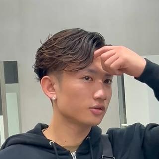 #フェザーパーマ#メンズパーマ 