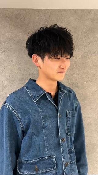 ラフに動くランダムパーマ