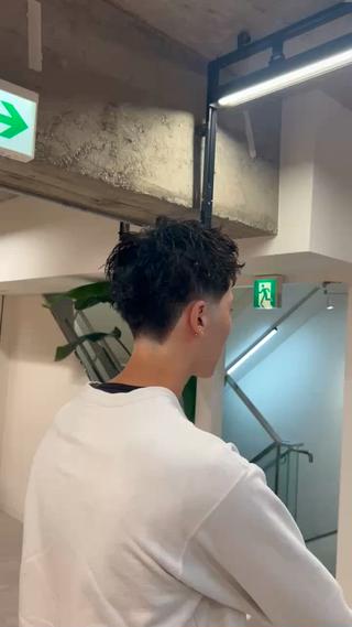 パーマ ニュアンスパーマ フェザーパーマ 楓河のヘアスタイル