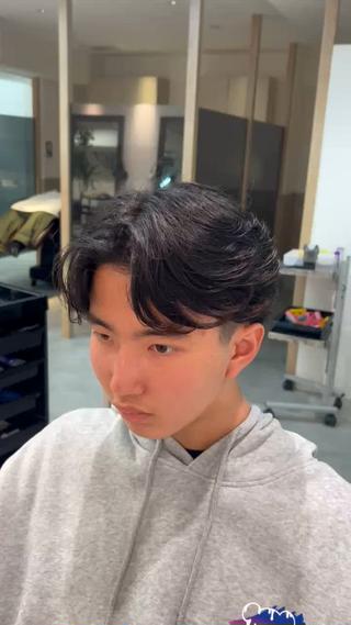 パーマ ニュアンスパーマ フェザーパーマ 楓河のヘアスタイル