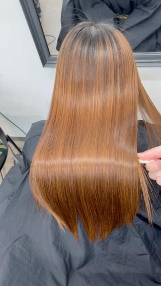 ロング パーマ Tiamat所属・髪質改善・美髪矯正 福村佳祐のヘアスタイル