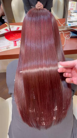 ロング カラー Tiamat所属・髪質改善・美髪矯正 福村佳祐のヘアスタイル