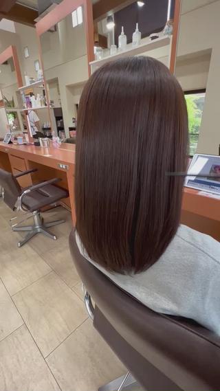 柔らかい地毛風ストレート 