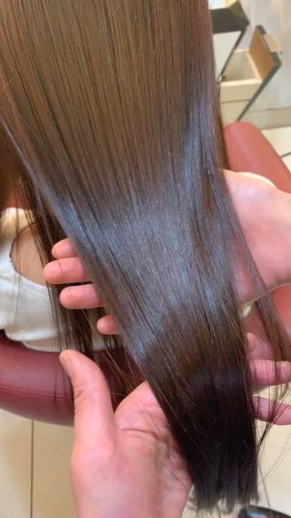 セミロング カラー 【髪質改善×カラー】 QUALIS沓掛貴浩のヘアスタイル