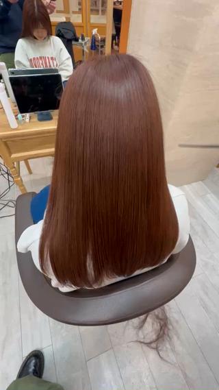 セミロング カラー ✨店長✨松下 和正のヘアスタイル