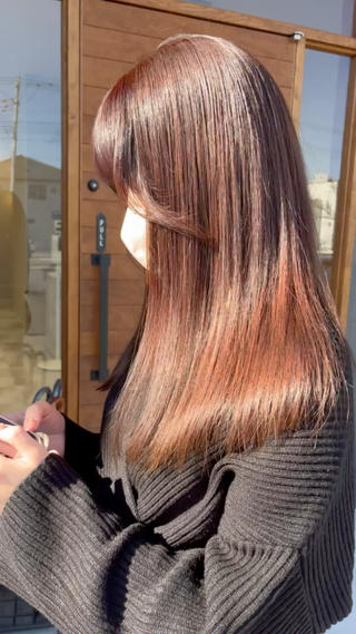 セミロング 岩瀬 翔太のヘアスタイル