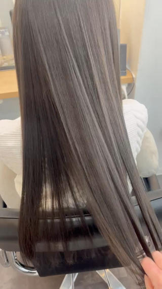 髪質改善カラーオリーブベージュ

髪質改善水素トリートメント
ULTOWA(ウルトワ)使用 