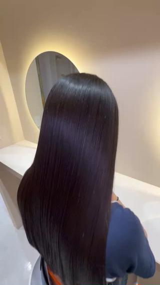 ロング addict 本店所属・髪質改善/縮毛矯正/ ブリーチaddictのヘアスタイル
