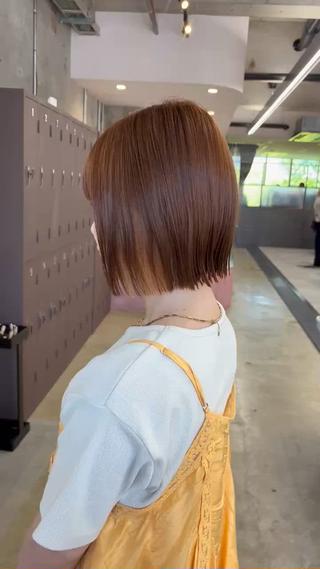 ミディアム カラー 小木曽智美 /ボブ/ショートのヘアスタイル