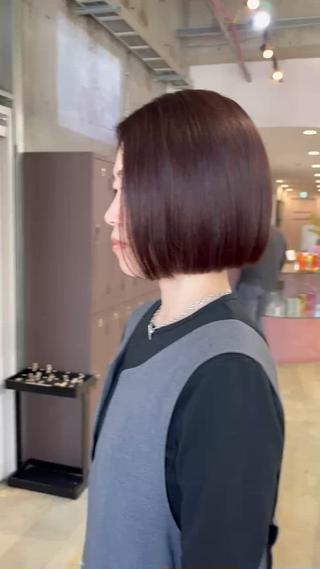 ミディアム カラー 小木曽智美 /ボブ/ショートのヘアスタイル