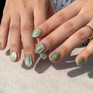 マグネットネイル
1本プラス100円で承ります 