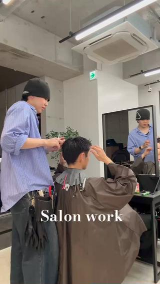 メンズ Hikaru艶カラー /メンズカットのヘアスタイル