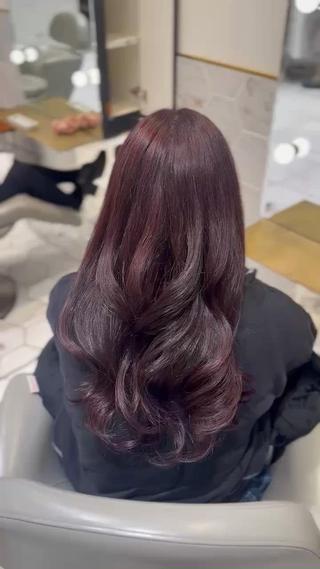 Deep wine red 