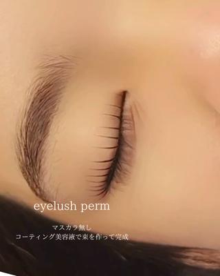 まつ毛パーマ
コーティング美容液でお仕上げ