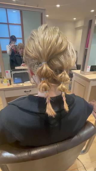 ヘアアレンジ 片倉 由湖のヘアスタイル