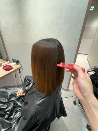 ミディアム 福田 修平💎 髪質改善/美髪矯正のヘアスタイル