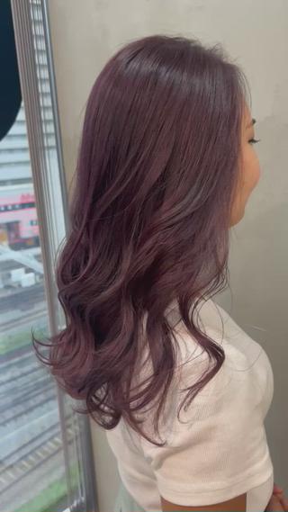 ロング カラー ヘアアレンジ 悩み解決/艶髪/ LISAのヘアスタイル