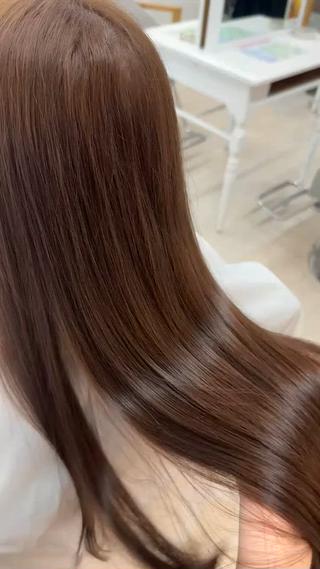 ロング カラー 武田 つぐみのヘアスタイル
