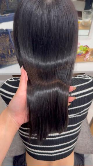 ロング カラー 武田 つぐみのヘアスタイル