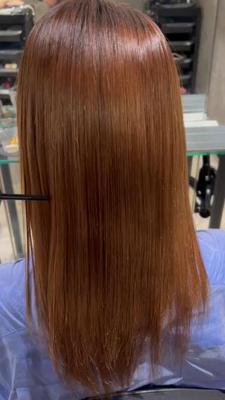 ブリーチ毛でも縮毛矯正かけられます 