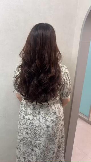 ロング パーマ 宮崎 聖也のヘアスタイル
