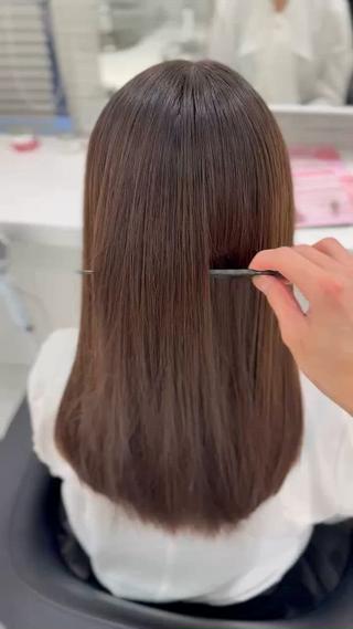 ロング カラー 大人っぽ暗髪レディ 🩶takuto🩶のヘアスタイル