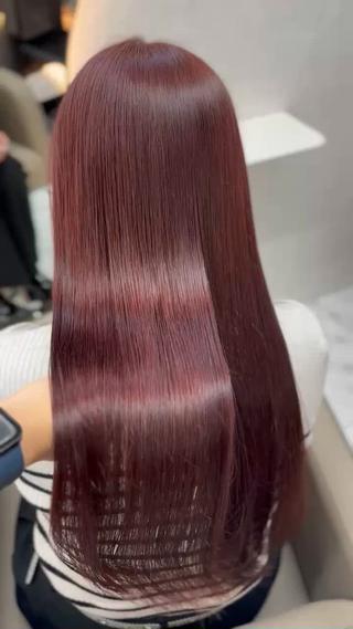 ロング NANA🍊/熊谷 /縮毛矯正/髪質改善のヘアスタイル