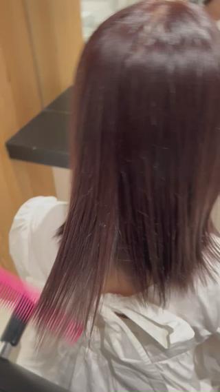 セミロング 艶髪 mayuka💖のヘアスタイル