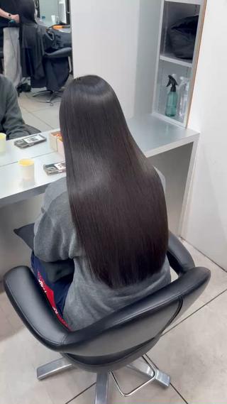 ロング 髪質改善×韓国ヘア HIROのヘアスタイル