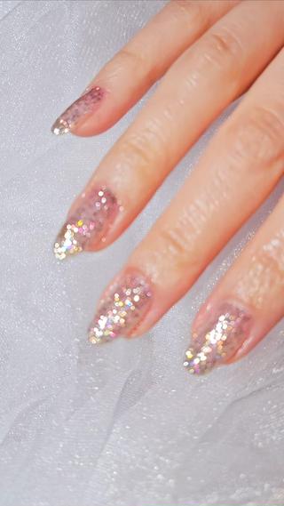 キラキラネイル 