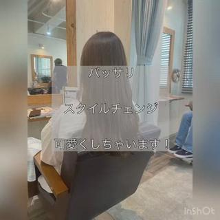 ショート カラー [店長]加地 峻のヘアスタイル