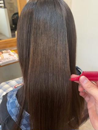 ロング [店長]加地 峻のヘアスタイル