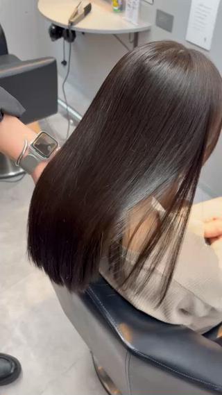 #サロンワーク
髪の毛の動きの強さ/髪の毛の硬さは関係なく、高クオリティを約束いたします♪ 