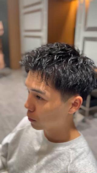 ツイストピンパーマ 