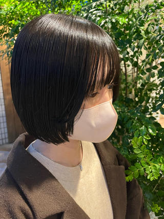 ショート ⬛️⬜️髪質改善⬛️ ⬜️藤川慎太郎のヘアスタイル