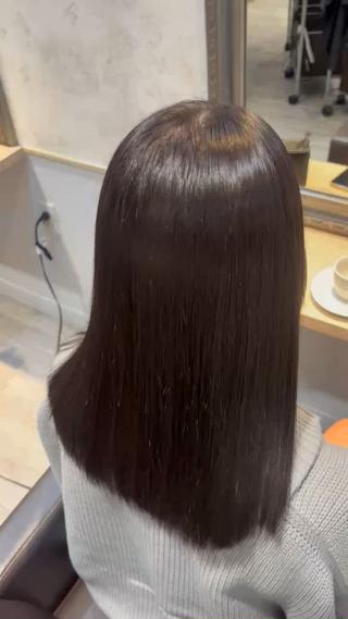 ロング lutia池袋 momoka⠀のヘアスタイル