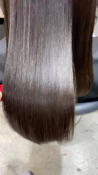 髪質改善ケラチントリートメントで大人の艶髪に♪