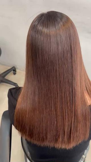 ロング パーマ 髪質改善・艶カラー HIROTOのヘアスタイル