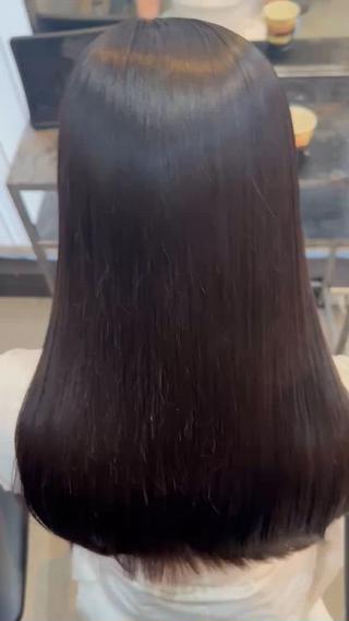 ロング パーマ 髪質改善・艶カラー HIROTOのヘアスタイル