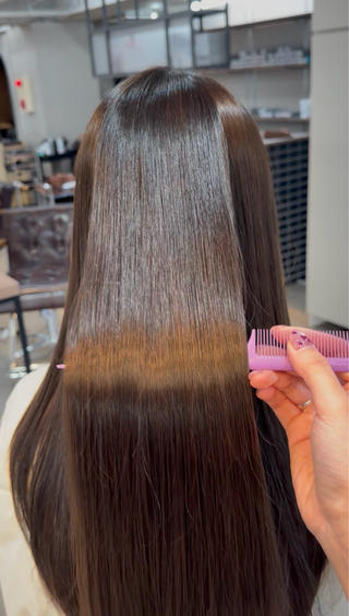 ロング カラー 髪質改善/レイヤー/ 🐣kokoro🌸のヘアスタイル