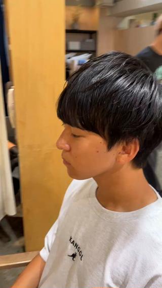 刈り上げないメンズショート 