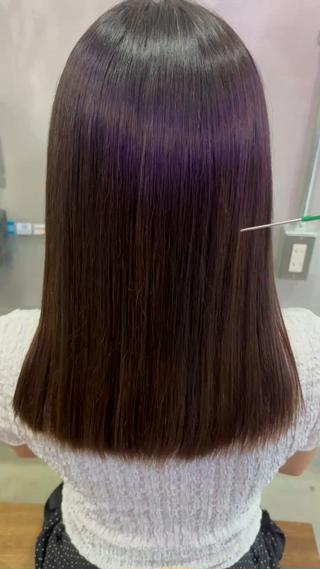 サラサラツヤツヤ縮毛矯正️️ 