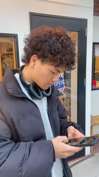 パーマ メンズ メンズ専門美容師 小倉裕悟のヘアスタイル